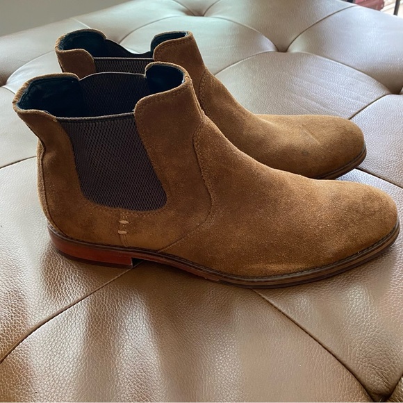 Johnston & Murphy Brown Suede Boots - Picture 3 of 8